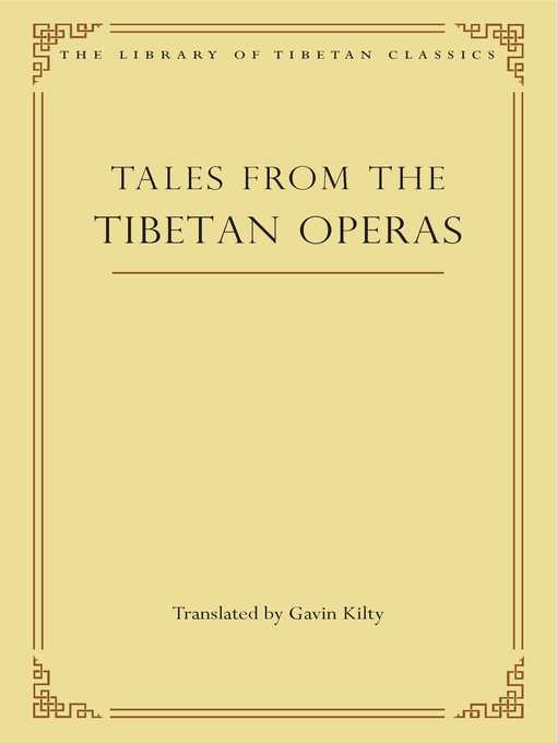 Upplýsingar um Tales from the Tibetan Operas eftir Gavin Kilty - Biðlisti